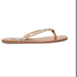 Steve Madden Rhinestone Thong Sandals